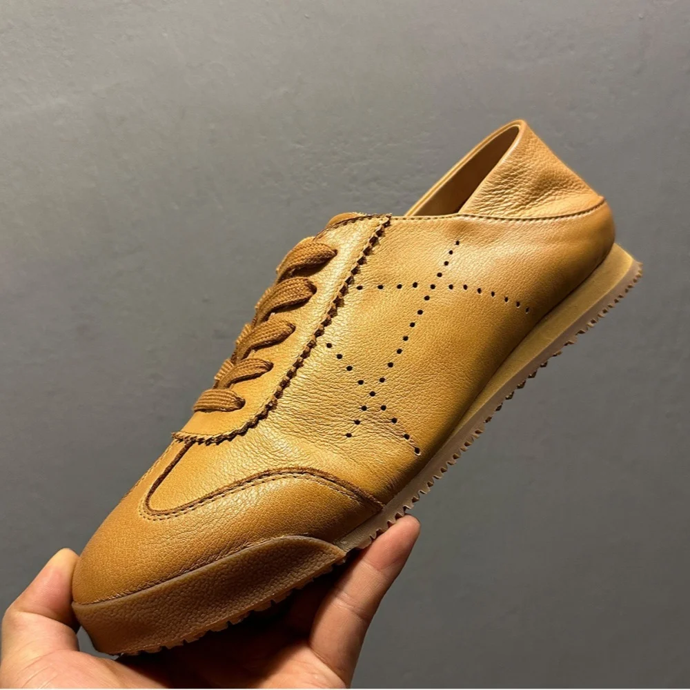 Freshova™ Men’s Leather Sports Casual Shoes – Breathable Lace-Up Daily Comfort (FRS20116) 3