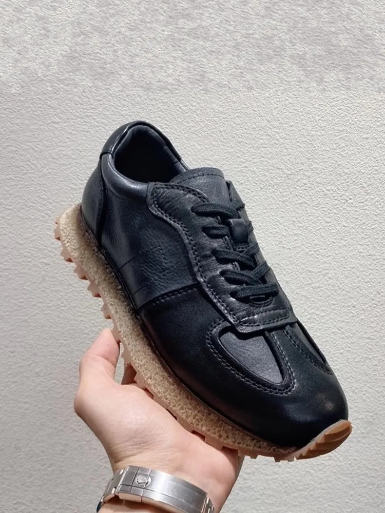 Freshova™ Men’s Breathable Leather Running Shoes – Motion Control Lifestyle Trainers 4