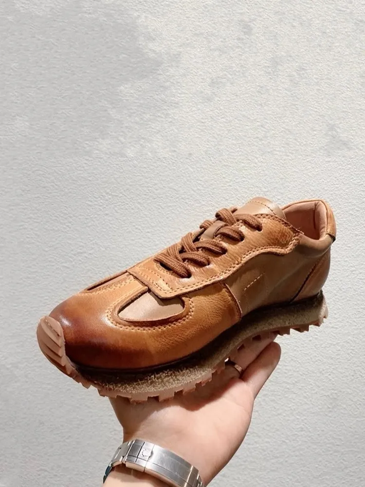 Freshova™ Men’s Breathable Leather Running Shoes – Motion Control Lifestyle Trainers 2