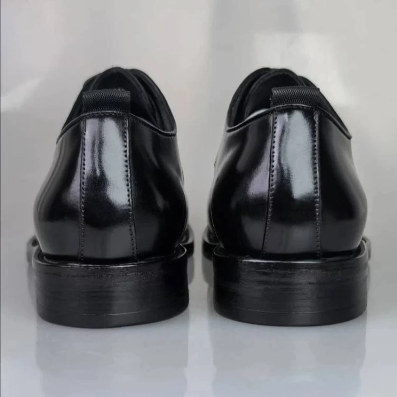 Freshova™ Genuine Leather Derby Slip-On Business Shoes – Men’s Office Comfort Dress Shoes 3