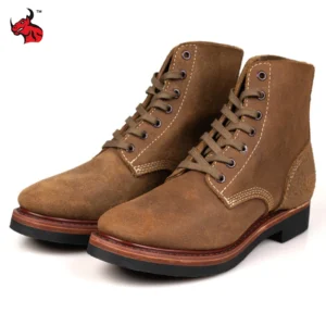 Freshova™ Waterproof Leather Ankle Boots – Unisex Genuine Leather with Wear-resistant Walking Shoes For Men 1