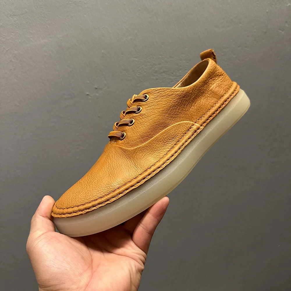 Freshova™ Genuine Cow Leather Summer Loafers – Breathable Men’s Casual Shoes FRS20021 1