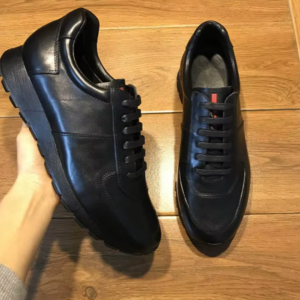 Freshova™ Men’s Height Increasing Leather Running Shoes – Cushioned Lifestyle Trainers