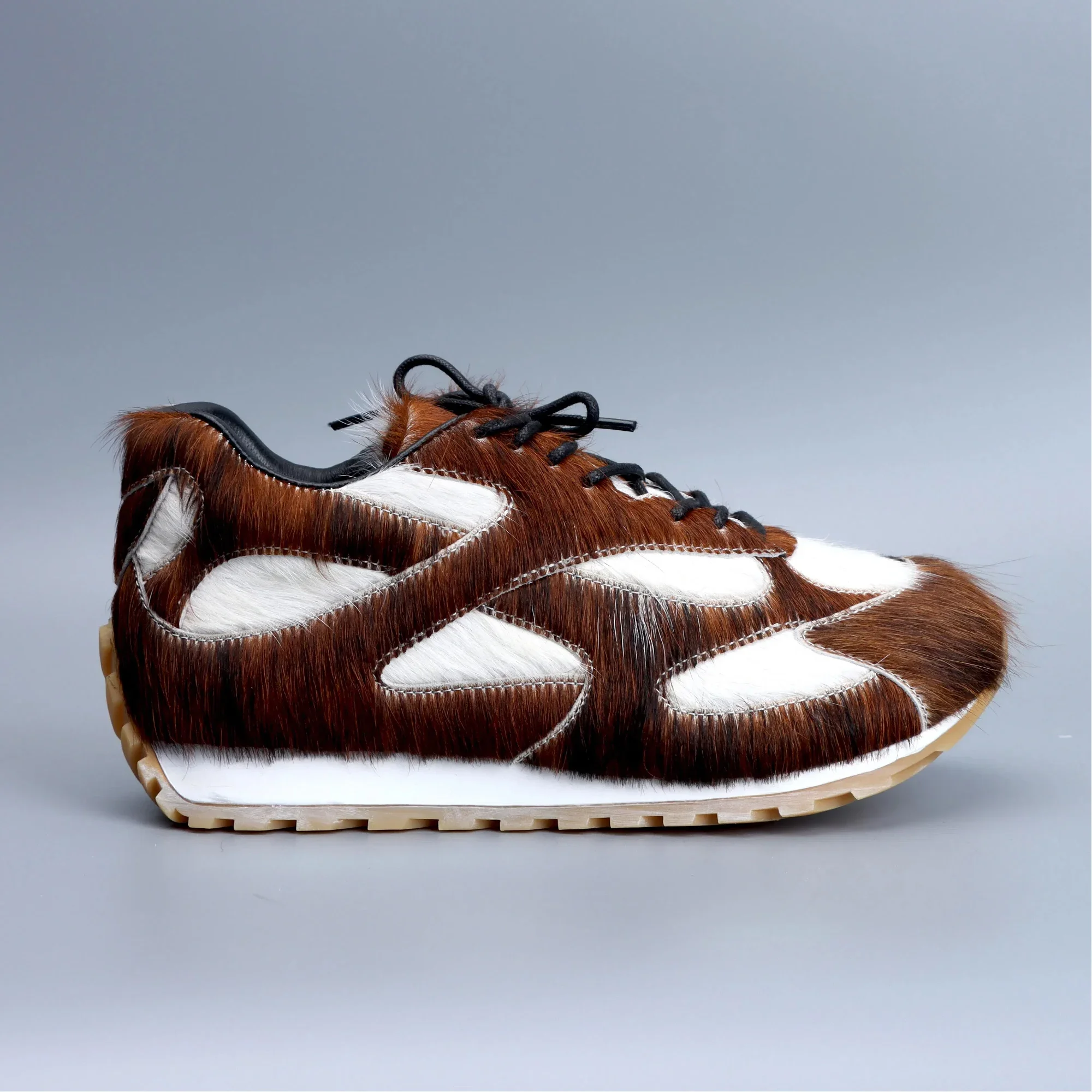 Freshova™ Women’s Genuine Leather Fur Loafers – Comfortable Slip-On Casual Flats 4