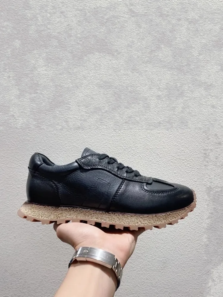 Freshova™ Men’s Breathable Leather Running Shoes – Motion Control Lifestyle Trainers 6