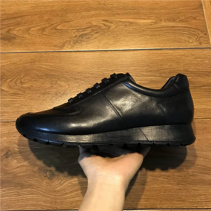 Freshova™ Men’s Height Increasing Leather Running Shoes – Cushioned Lifestyle Trainers 4