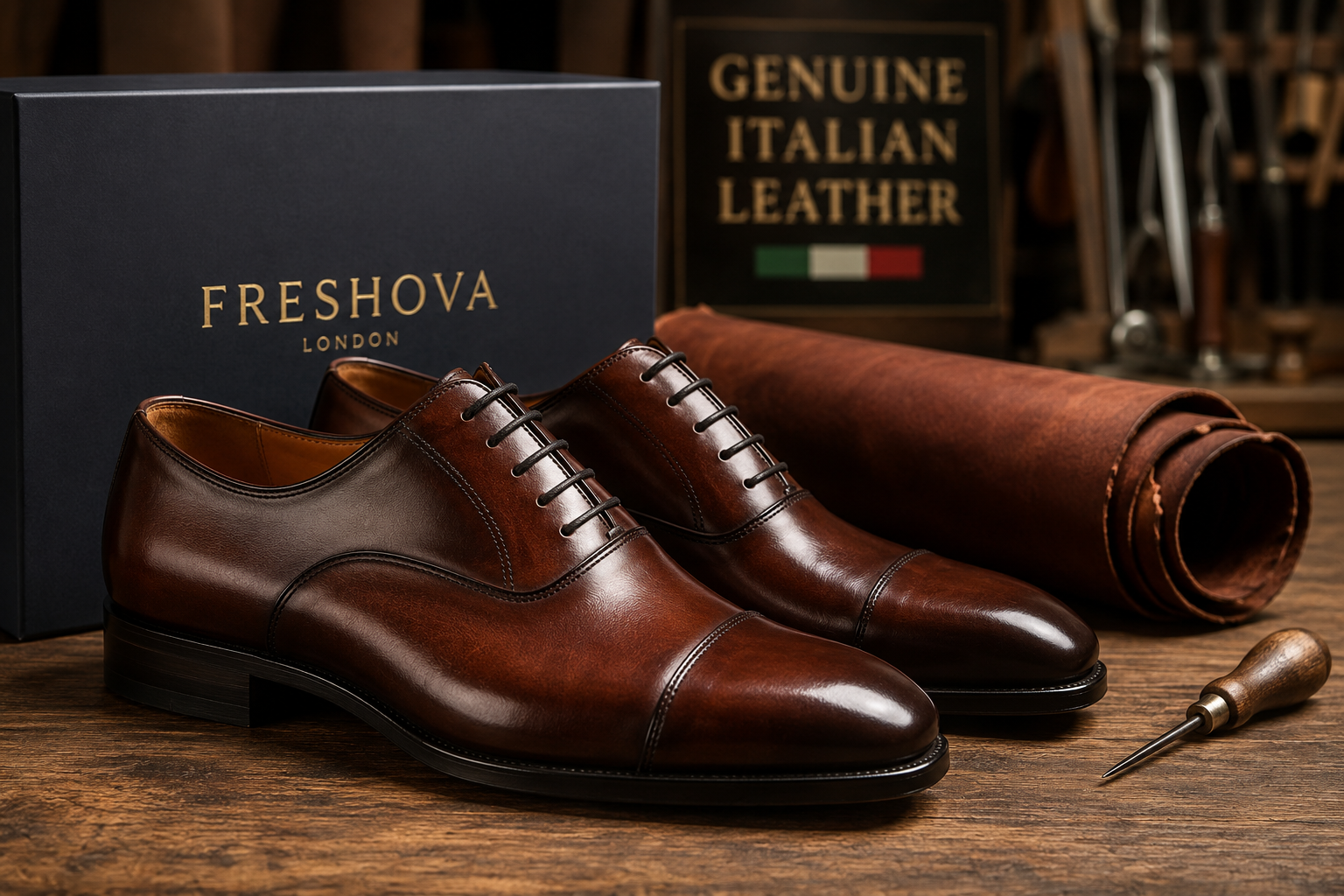 Genuine Italian Leather Shoes
